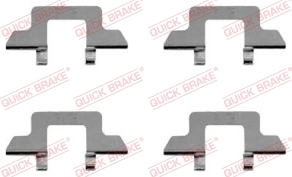 Accessory Kit, disc brake pad